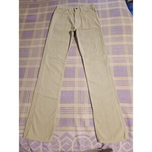 Vtg Levis 519 straight leg gray corduroy pants jeans 29 X 34.5 USA 70s 80s talon